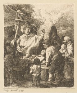 fare zehiri satıcısı by Christian Wilhelm Ernst Dietrich