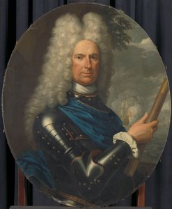 Tuğamiral Arent van Buren'in portresi by Christoffel Lubienitzki