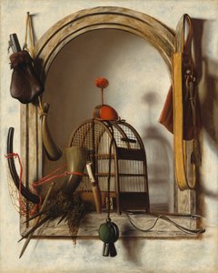Falconry Teçhizatı ile Niş by Christoffel Pierson