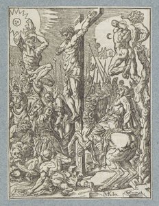 İsa çarmıhta by Christoffel van Sichem (II)
