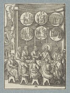 Mesih Havarilere Son Kez Görünüyor by Christoffel van Sichem (II)