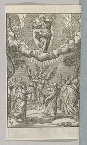 İsa'nın Yükselişi by Christoffel van Sichem (II)