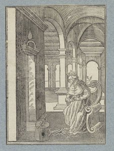Manaşşe hapiste by Christoffel van Sichem (II)