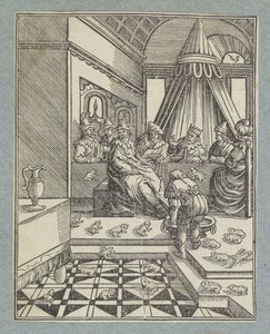 Kurbağaların vebası by Christoffel van Sichem (II)