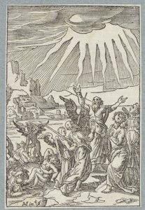 Bizi kötülüğün pençesinden kurtar by Christoffel van Sichem (II)
