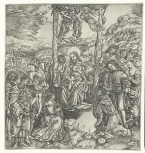 Kralların hayranlığı by Christoforo di Michele Robetta