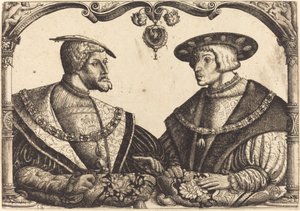 İmparatorlar Charles V ve Ferdinand I by Christoph Bockstorfer
