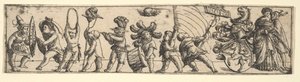Çocuklarla friz, 1531. by Christoph Bockstorffer
