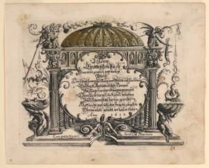 Başlık sayfası, Neuw Grotteßken Buch