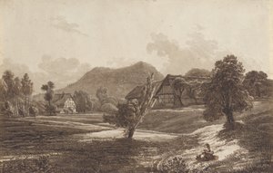 Landeskrone Dağı ile Lusatian Manzarası by Christoph Nathe