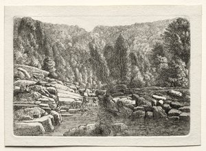 Dağlarda Su, c. 1790-1800. by Christoph Nathe