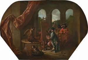 Şarkıcı: Ressam, c. 1739.