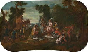 Şarkıcı: Piknik, c. 1739.