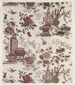 Tahta Baskılı Pamuk Parçası, c. 1780.