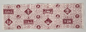 Bakır Levha Baskılı Pamuk Şerit, 1795-1799.