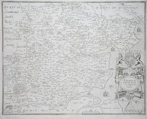 Essex Haritası, William Web tarafından oyulmuş, 1645