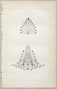 Dekoratif tasarım sanatı : çiçeklerin açıldığı günün saatlerini gösteren bir ek ile Day & Son, Londra, 1862 tarafından yayınlanmıştır. by Christopher Dresser