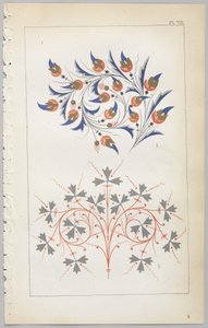 Dekoratif tasarım sanatı : çiçeklerin açıldığı günün saatlerini gösteren bir ek ile Day & Son, Londra, 1862 tarafından yayınlanmıştır. by Christopher Dresser