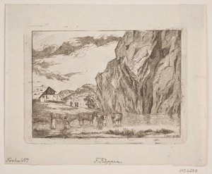 Dağ manzarası by Christopher Friederich Köppen