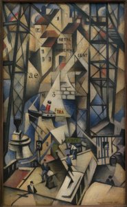 eski liman by Christopher Richard Wynne Nevinson