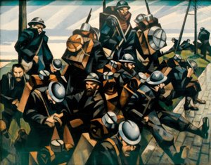 Birlikler Dinleniyor by Christopher Richard Wynne Nevinson