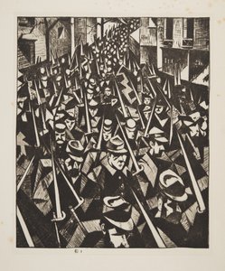 Bir Şafak by Christopher Richard Wynne Nevinson