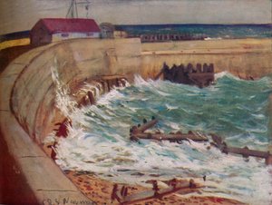 Yüksek Gelgit, Batı Körfezi, c1930 by Christopher Richard Wynne Nevinson