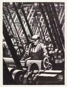 Motoru Yapmak by Christopher Richard Wynne Nevinson