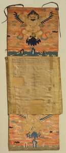 Garuda ile Vajrapani İşlemeli Dağ by Chöying Dorjé, the Tenth Black Hat Karmapa (Tibetan