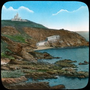 Kertenkele Deniz Feneri, Cornwall, 19. yüzyılın sonu veya 20. yüzyılın başı by Church Army Lantern Department