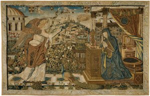 Duyuru by Circle of Andrea Mantegna