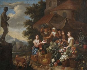  by Circle of Norbert van Bloemen