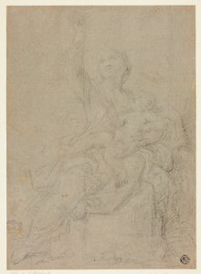 Oturan Madonna ve Çocuk