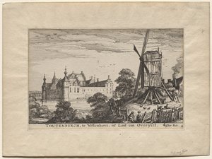 Hollanda ve Utrecht'teki Dört Kale: Vollenhove'daki Toutenburgh Kalesi