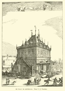 Waag (Weighing House) of Amsterdam 