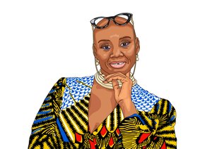 Andi Oliver, 2022 (dijital) by Claire Huntley