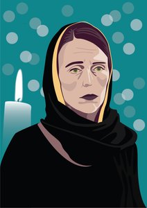 jacinda ardern by Claire Huntley