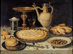Doğa morte - Natürmort - Tablo Clara Peeters (1594-1658)
