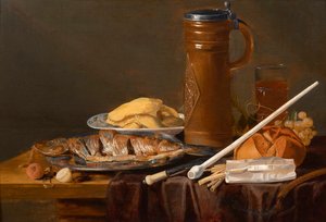 Clay Pipe par Peeters, Clara ile Natürmort