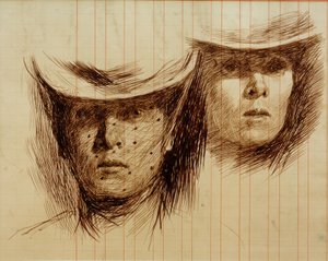 Elisabeth (?) Ve Clara Siewert by Clara Siewert