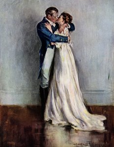 Ae Fond Kiss (renkli taş) by Clarence F. Underwood