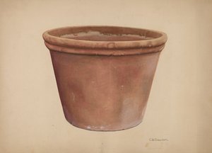 çiçek vazosu by Clarence W. Dawson