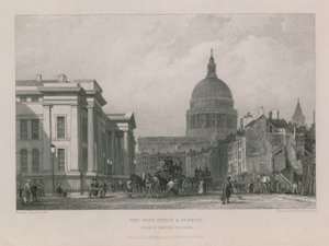 Postane ve St Paul Katedrali by Clarkson Frederick Stanfield