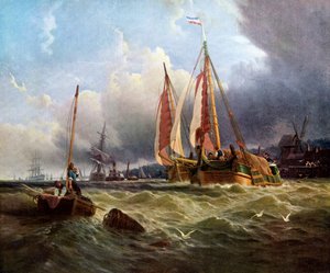 Eski Scheldt, Texel Adası, 1862, c1920.