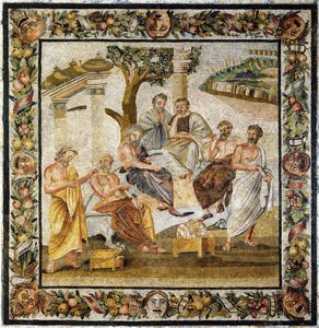 Platonik Akademi. Pompeii