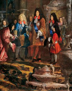 Louis XIV teslim alırken, Mayıs 1685