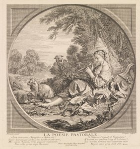pastoral şiir by Claude Agustin Duflos