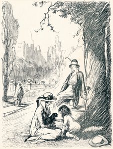 Kensington Bahçelerinde - Altıncı Aşama, c1920