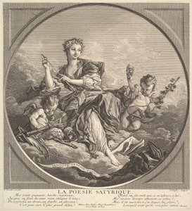 Satirik Şiir, ca. 1741.