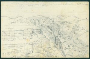 Mart Saba, 1873 by Claude Conder